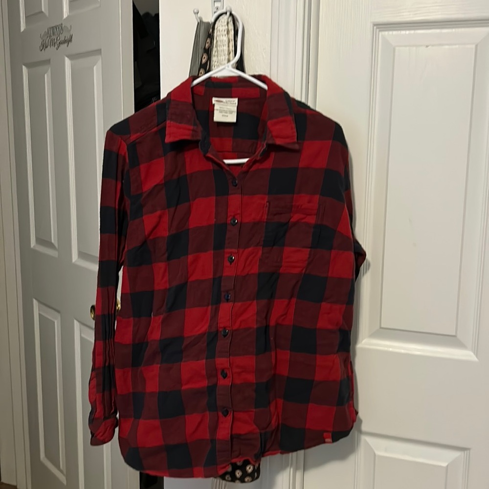 Red and black Dickies flannel